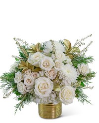 Golden Luxe Winter from Brennan's Florist and Fine Gifts in Jersey City